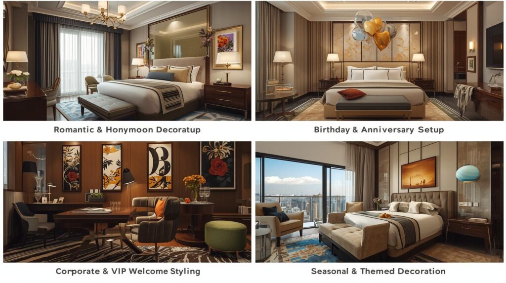 Hotel Room Decoration Service